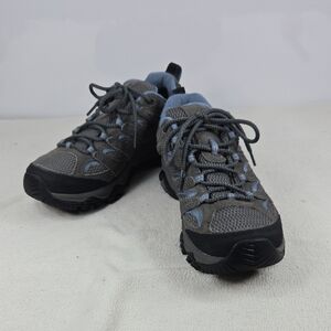 Womens Merrel Gray and Black Hiking Shoes